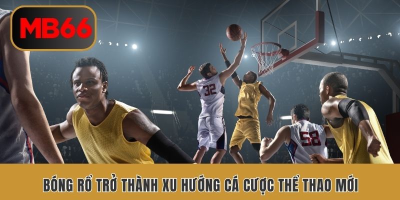 Bóng rổ trở thành xu hướng cá cược thể thao mới